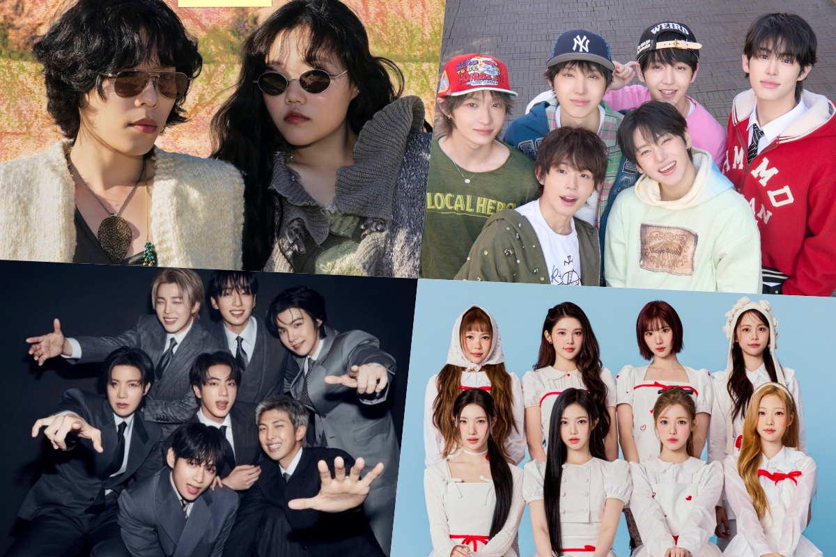 AKMU, KickFlip, BTS, And Hearts2Hearts Top Circle Weekly Charts缩略图