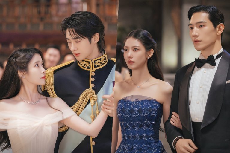 IU And Byeon Woo Seok Surprise Everyone At The Royal Ball In “Perfect Crown”缩略图