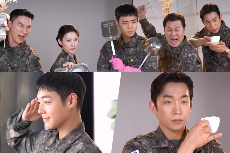 Watch: Park Ji Hoon, Lee Sang Yi, And More Get Playful And Creative For “The Legend Of Kitchen Soldier” Poster Shoot缩略图