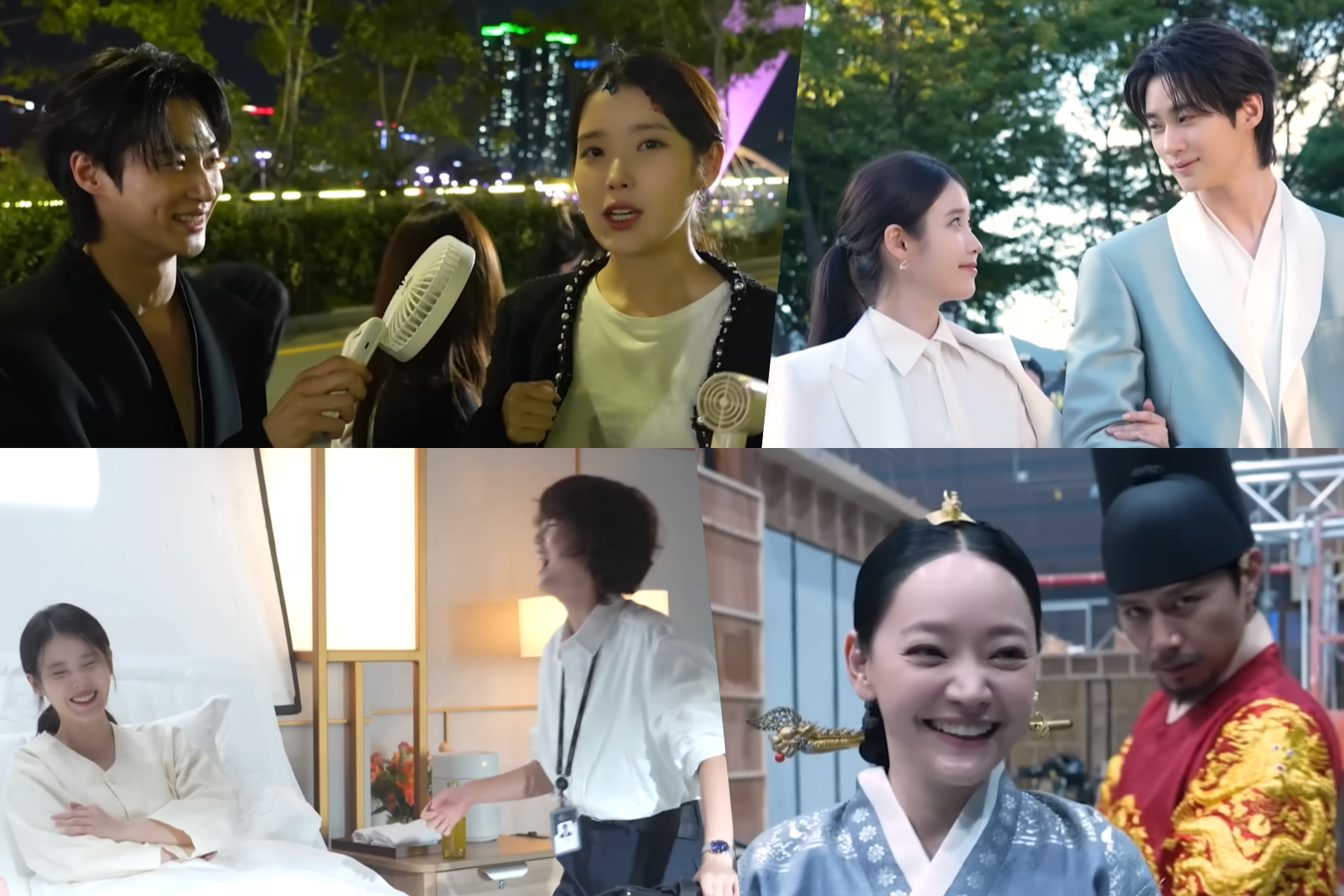 Watch: IU, Byeon Woo Seok, And More Realistically Portray Their Characters On Set Of “Perfect Crown”缩略图