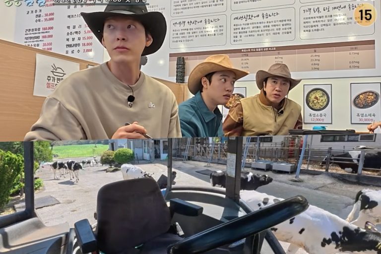 Watch: Lee Kwang Soo, Kim Woo Bin, And Doh Kyung Soo Are Left Speechless As Cows Escape Their Ranch In New Variety Show缩略图