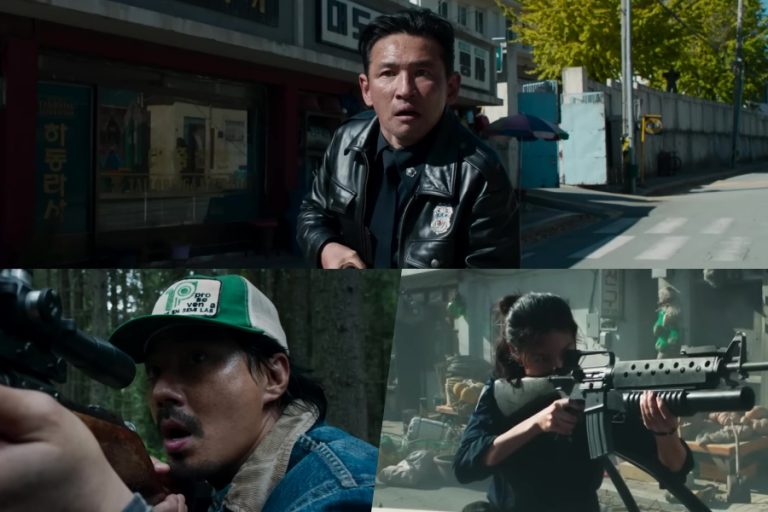 Watch: Hwang Jung Min, Zo In Sung, And Jung Ho Yeon Lead Fight Against Aliens In New Film “HOPE” Teaser缩略图