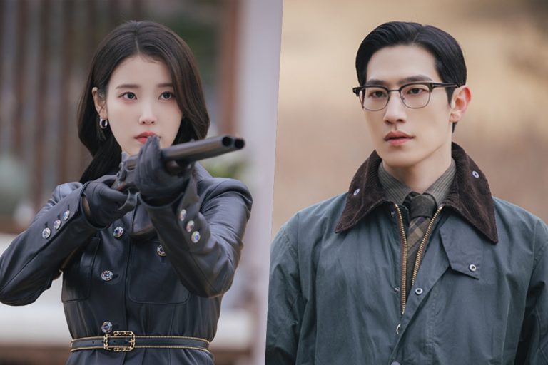 IU Points Her Rifle At Noh Sang Hyun In “Perfect Crown”缩略图