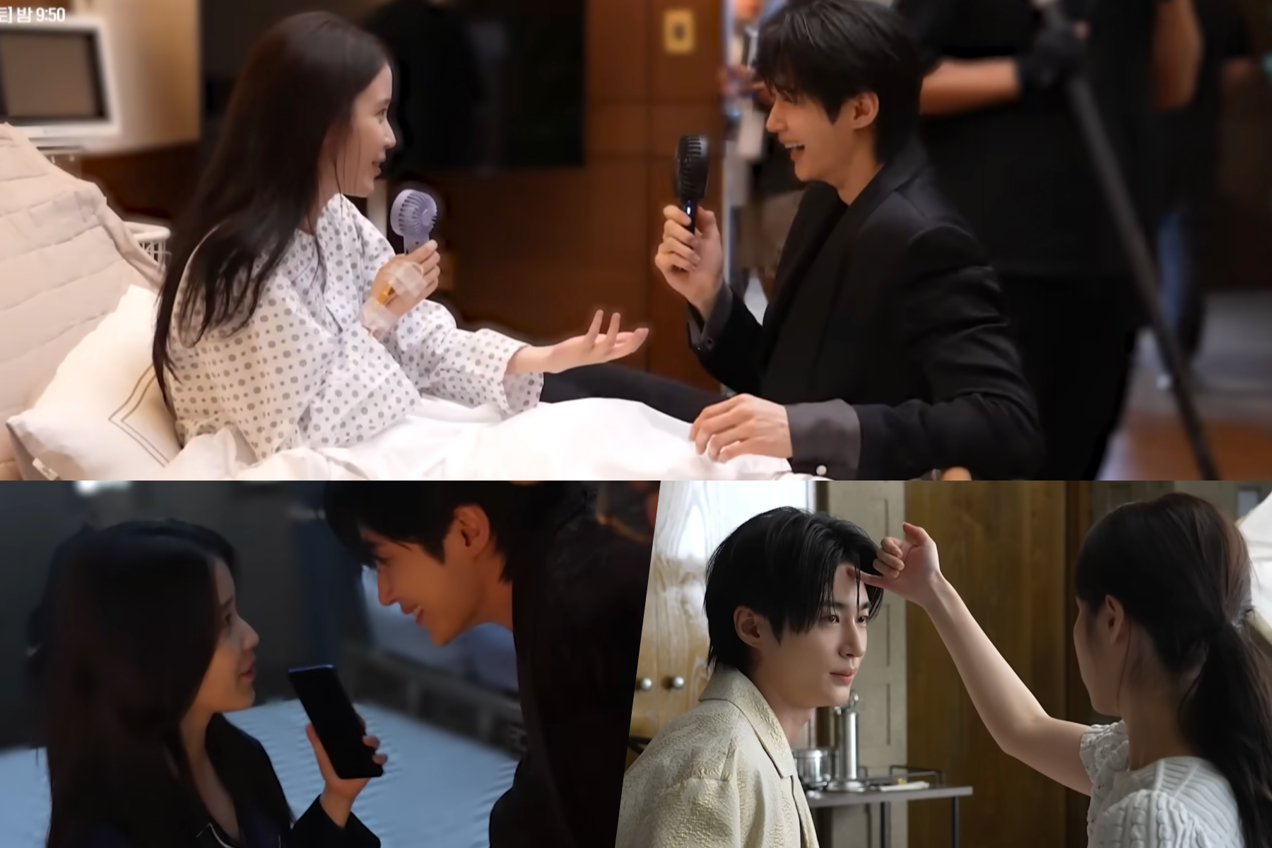 Watch: IU And Byeon Woo Seok Enjoy A Warm And Playful Atmosphere On Set Of “Perfect Crown”缩略图