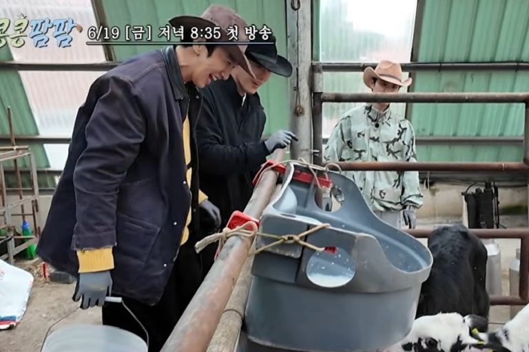 Watch: Lee Kwang Soo, Kim Woo Bin, And Doh Kyung Soo Experience Livestock Farming In “GBRB: Farm Operation – Go Go Farm”缩略图