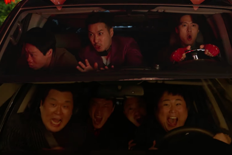 Watch: Gong Myoung, Jin Sun Kyu, And More Get Caught In A Hilariously Chaotic Car Chase In “Husbands In Action”缩略图