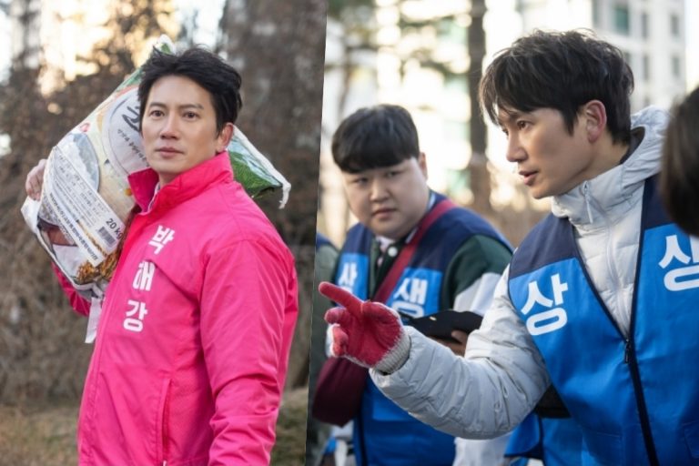 Ji Sung Starts Making Deliveries In Order To Win His Neighbors’ Hearts In “The Apartment Job”缩略图