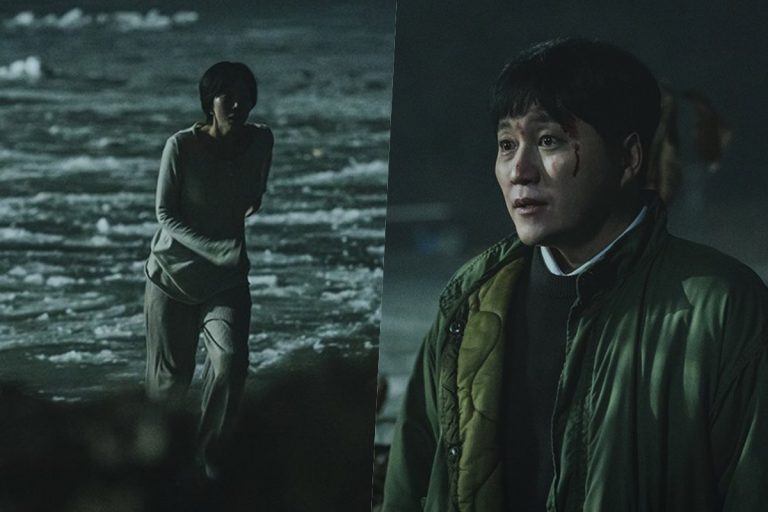 Kim Dae Myeung Chases Lee Seol Across A Frozen Lake In “The Husband”缩略图