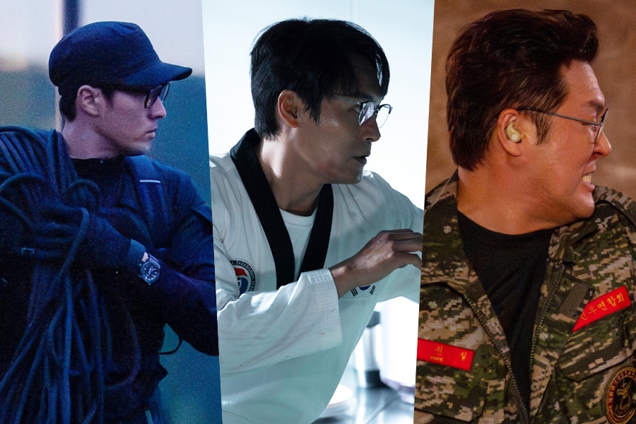 So Ji Sub, Choi Dae Hoon, And Yoon Kyung Ho Fight Their Way Through Enemy Territory In “Agent Kim Reactivated”缩略图
