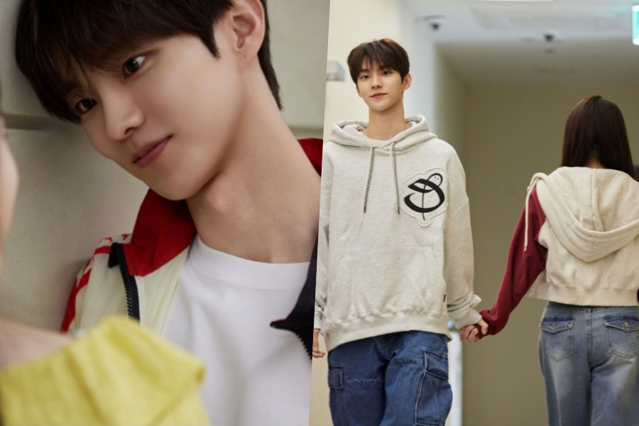 THE BOYZ’s Q And Hwang Ji Ah Hold Hands In Secret In “My Idol, My Debut”缩略图