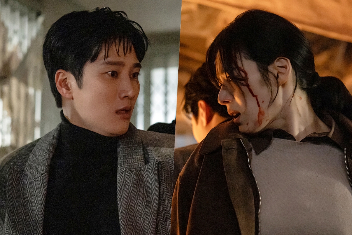 Ahn Bo Hyun And Jung Eun Chae Are Tied Up In A House On Fire In “Flex X Cop 2”缩略图