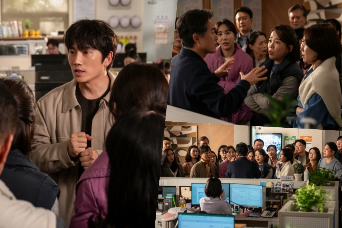 Ji Sung Is Surrounded By An Angry Mob In “The Apartment Job”缩略图