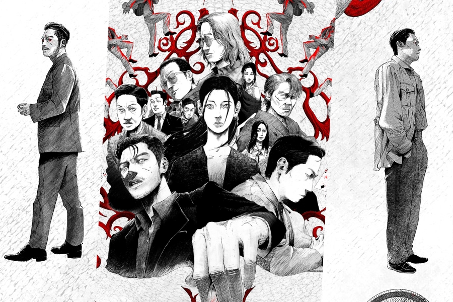 Byun Yo Han, Roh Jae Won, And More Take The Spotlight In Unique Illustrated Poster For “Tazza 4”缩略图