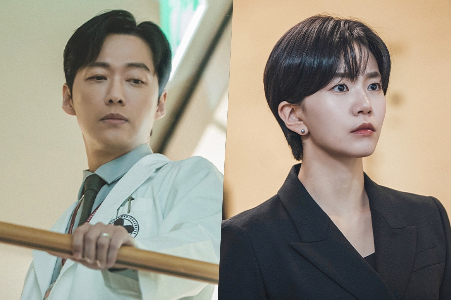 Namkoong Min Watches From Above As Police Talk To Lee Seol In “The Husband”缩略图