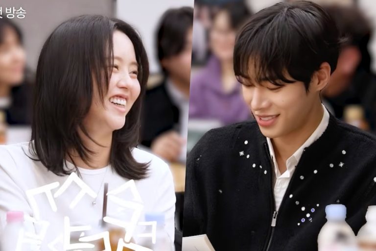 Watch: Kim So Hyun And Choo Young Woo Show Off Sweet Chemistry At Script Reading For “Between Steps”缩略图