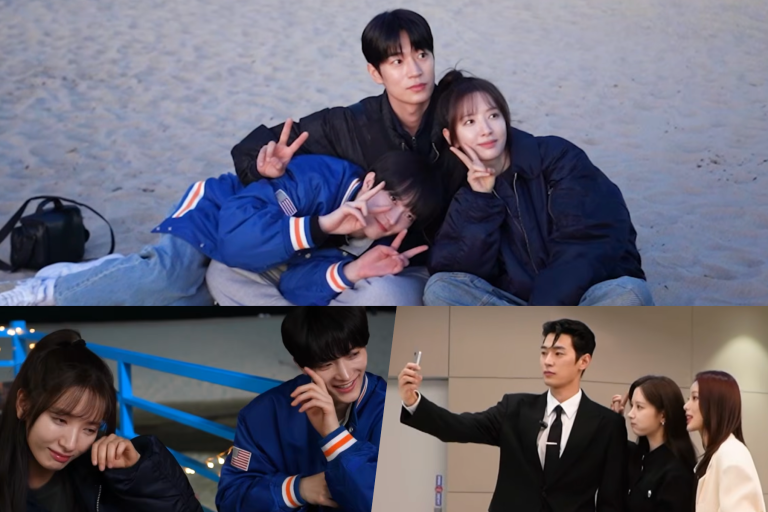 Watch: Kim Ji Yeon, Park Seo Ham, Jang Se Hyuk, And Moon Seung You Showcase Sweet Chemistry On Set Of “Dive Into You”缩略图