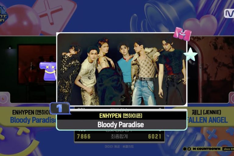 Watch: ENHYPEN Takes 7th Win And Triple Crown For “Bloody Paradise” On “M Countdown”; Performances By EVAN, &TEAM, And More缩略图