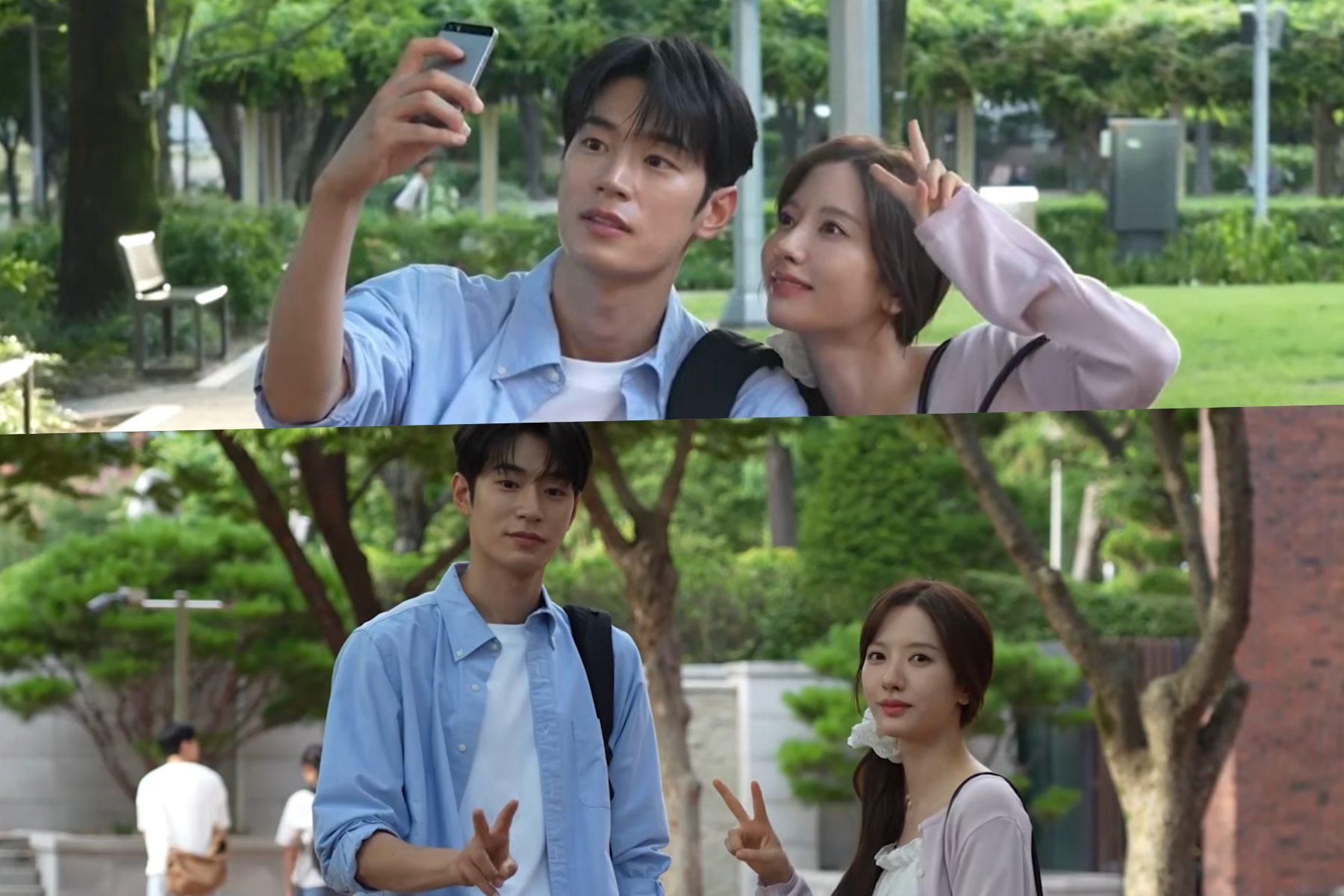 Watch: Kim Ji Yeon And Park Seo Ham Energize Each Other On Set Of “Dive Into You”缩略图