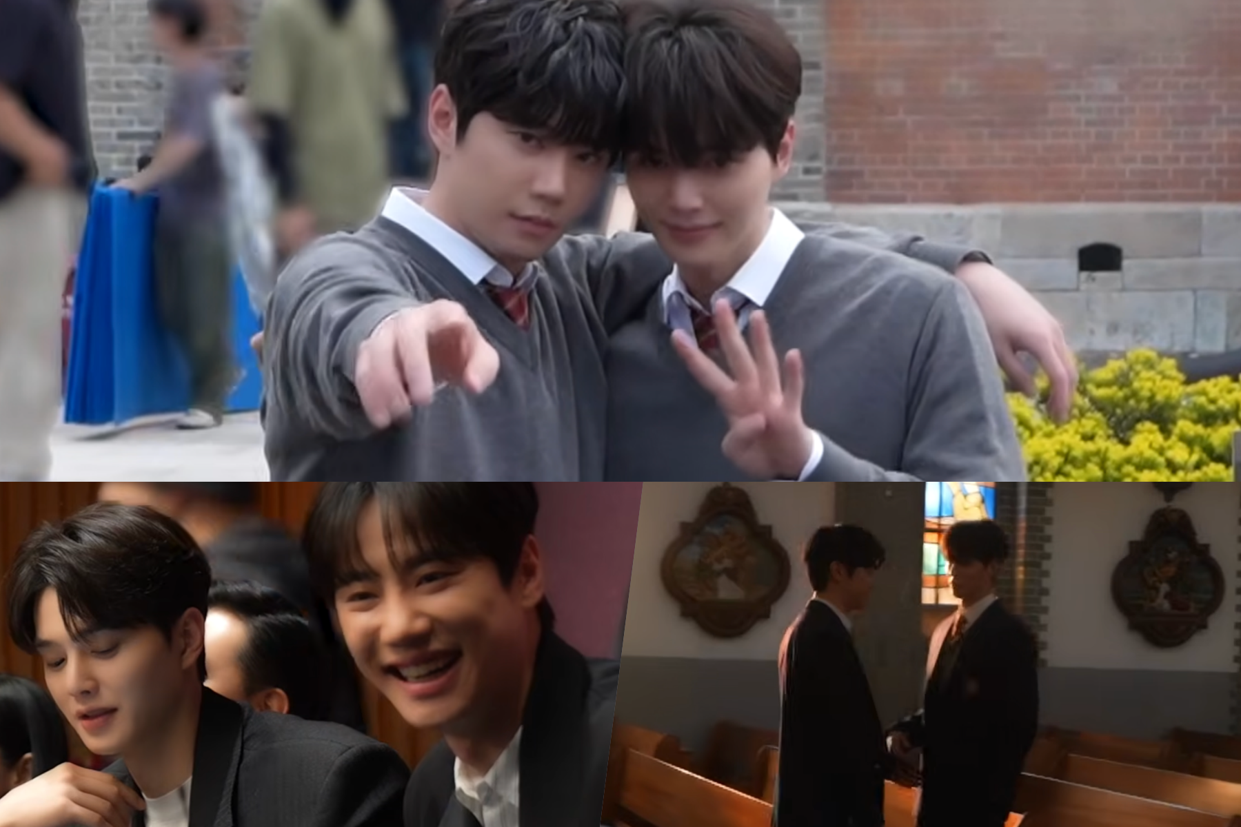 Watch: Song Kang And Lee Jun Young Showcase Playful Chemistry On Set Of “Four Hands, Two Sonatas”缩略图