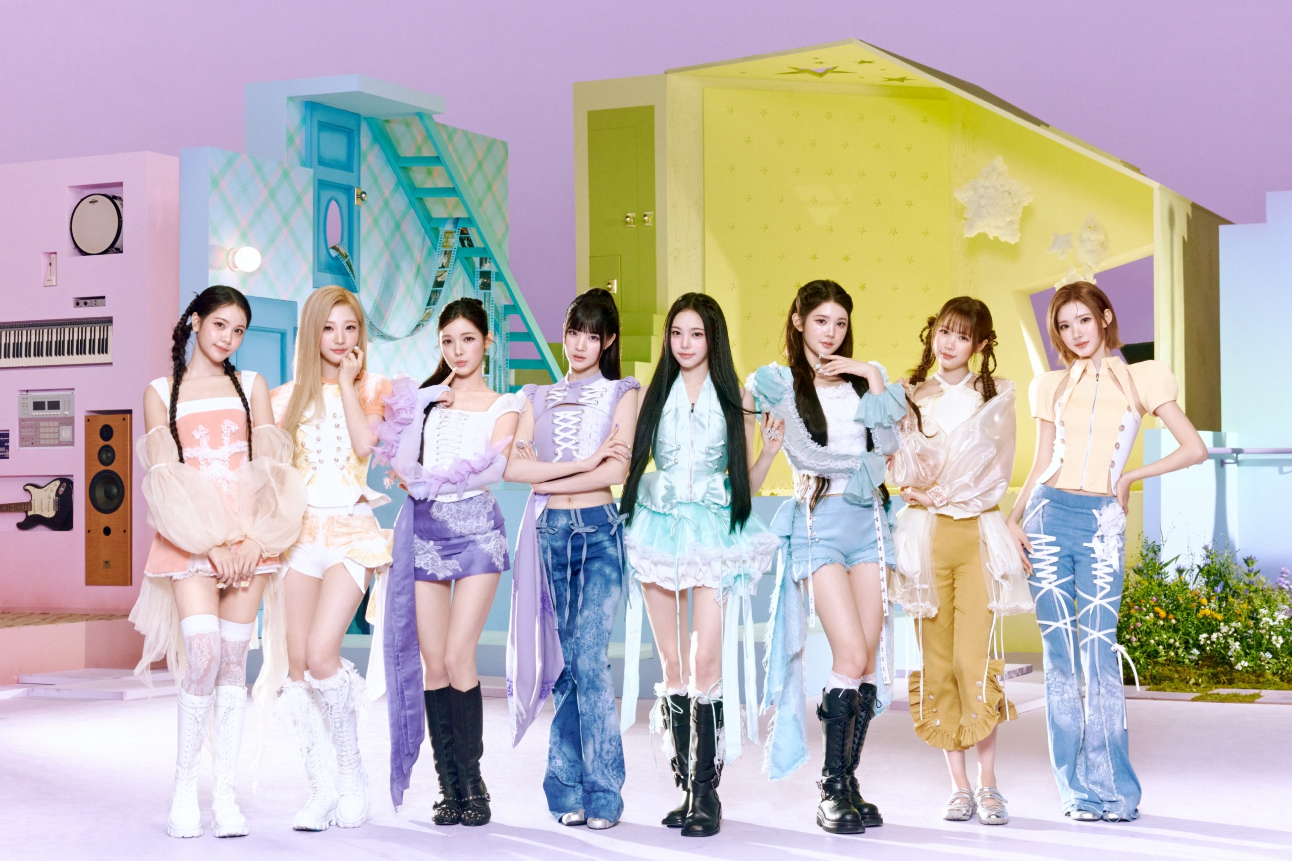 Hearts2Hearts Unveils “Next Chapter” Concept Photos For Arena Of Valor Collaboration缩略图